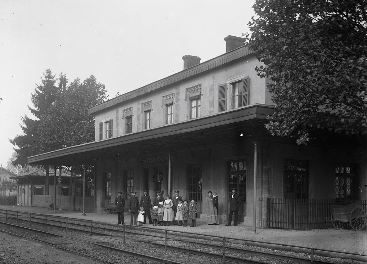 Dannemarie 1858 : Ouverture de la gare ferroviaire
