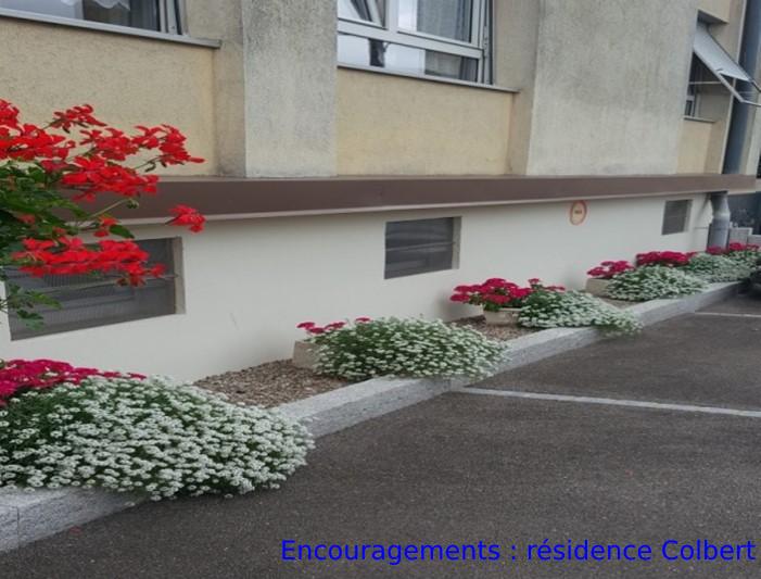 Encouragements : résidence Colbert
